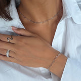 Heart Eternity Armbånd Sølvfarvet