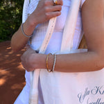 Tennis Luxe Armbånd 18K Guldbelagt 4mm
