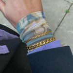 Panser Armbånd 18K Guldbelagt 7mm Camilla Krøyer Jewellery