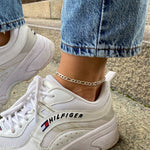 Camilla Krøyer Jewellery Figaro Ankelkæde 925 Sølvbelagt 5mm