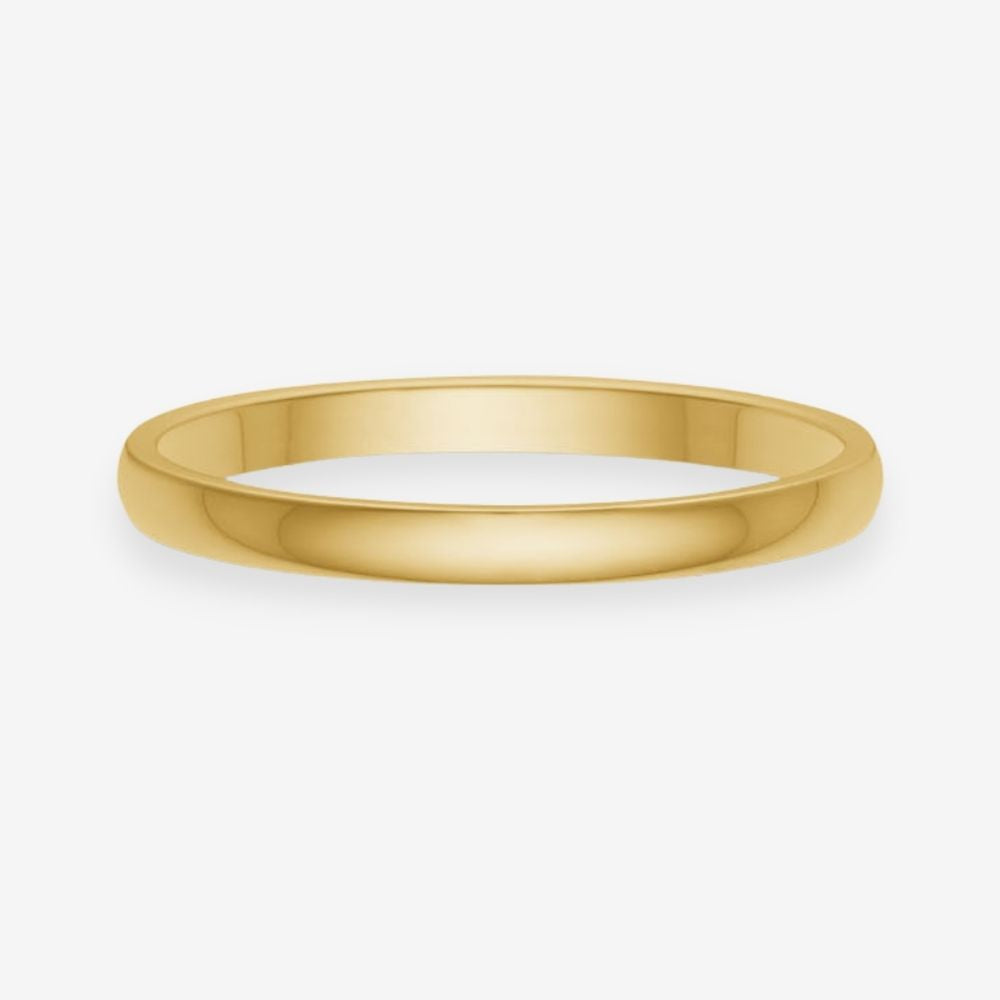 Prishistorik for Classic Band Ring 18K Guldbelagt 2mm