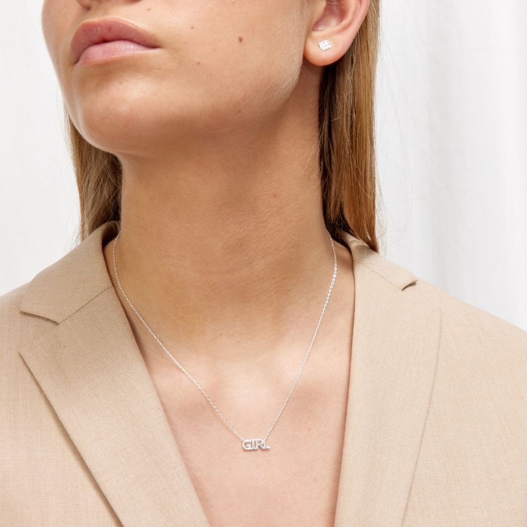 Camilla Krøyer Jewellery GIRL Halskæde 925S Sølv