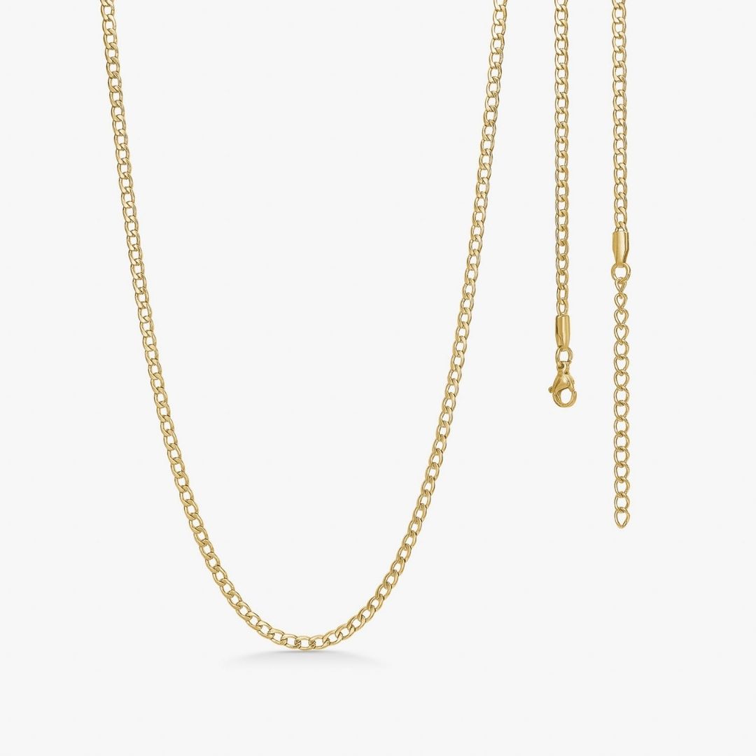 Panser Choker 18K Guldbelagt 3mm Camilla Krøyer Jewellery