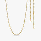 Panser Choker 18K Guldbelagt 3mm Camilla Krøyer Jewellery