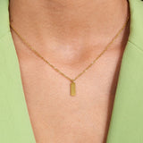 Camilla Krøyer Jewellery SIS Solid Halskæde 18K Guldbelagt