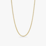 Panser Choker 18K Guldbelagt 3mm Camilla Krøyer Jewellery