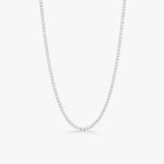 Camilla Krøyer Jewellery Panser Choker 925S Sølvbelagt 3mm