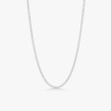 Camilla Krøyer Jewellery Panser Choker 925S Sølvbelagt 3mm