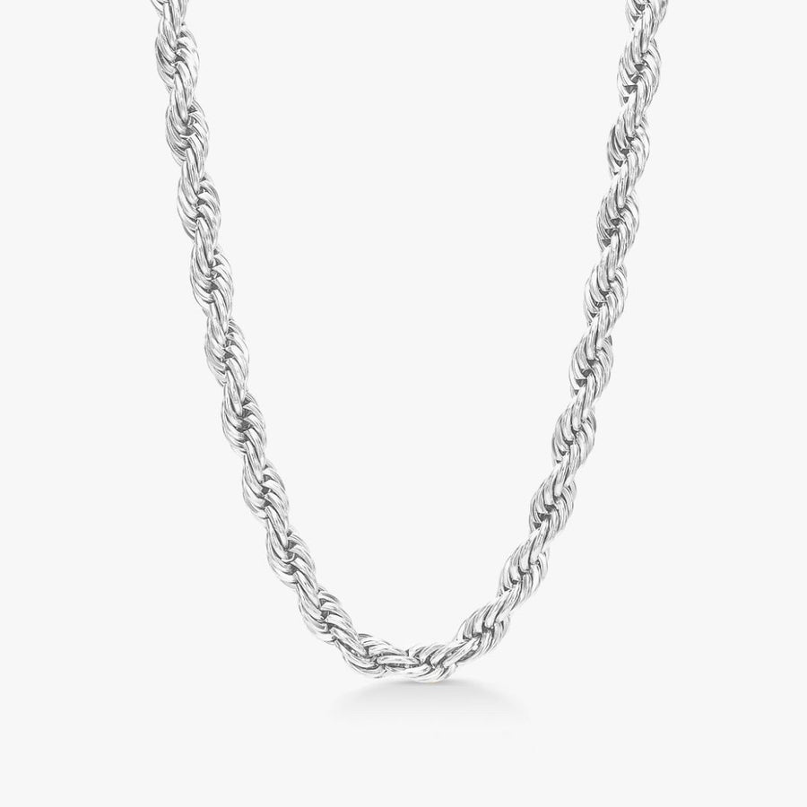 Rope Choker 925 Sølvbelagt 8mm Camilla Krøyer Jewellery