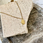 Camilla Krøyer Jewellery CKJ23 Scoria Organic Olivione Halskæde [LIMITED EDITION]