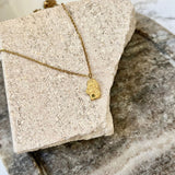 Camilla Krøyer Jewellery CKJ23 Scoria Organic Olivione Halskæde [LIMITED EDITION]