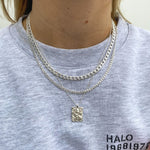 Panser Choker 925S Sølvbelagt 5mm Camilla Krøyer Jewellery