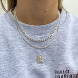 Camilla Krøyer Jewellery Panser Choker 925S Sølvbelagt 3mm