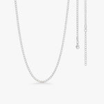 Camilla Krøyer Jewellery Panser Choker 925S Sølvbelagt 3mm