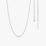 Camilla Krøyer Jewellery Panser Choker 925S Sølvbelagt 3mm