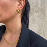 Camilla Krøyer Jewellery Panser Halskæde 18K Guldbelagt 7mm