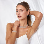 Camilla Krøyer Jewellery Panser Choker 925S Sølvbelagt 3mm