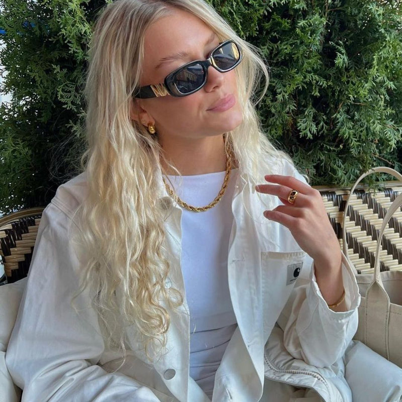 Camilla Krøyer Jewellery Chunky Hoops 18k Guldbelagt Lille