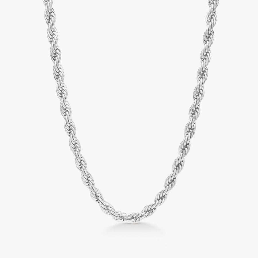 Rope Choker 925 Sølvbelagt 6mm Camilla Krøyer Jewellery