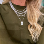 Camilla Krøyer Jewellery Panser Choker 925S Sølvbelagt 3mm