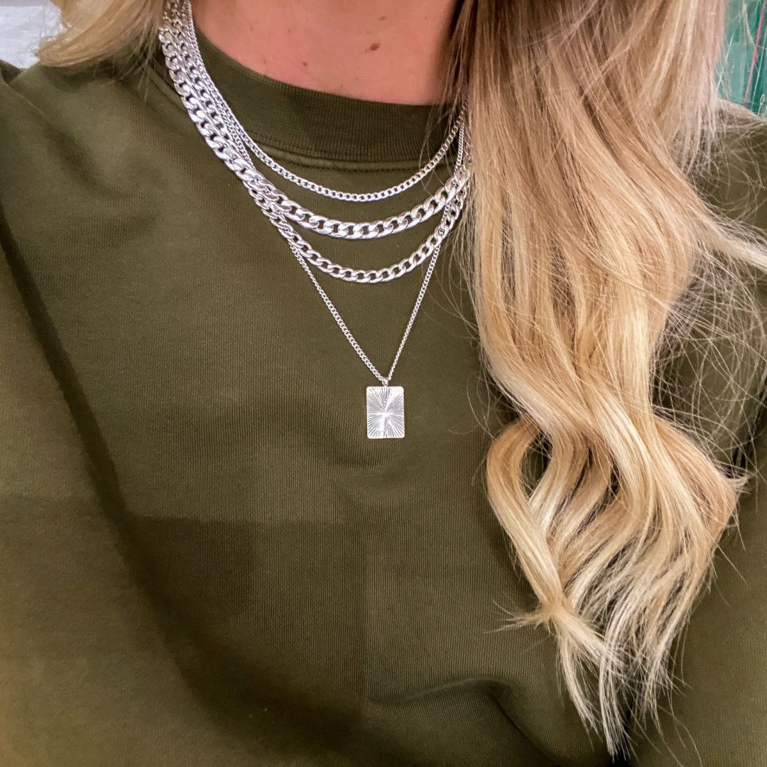 Panser Choker 925S Sølvbelagt 5mm Camilla Krøyer Jewellery