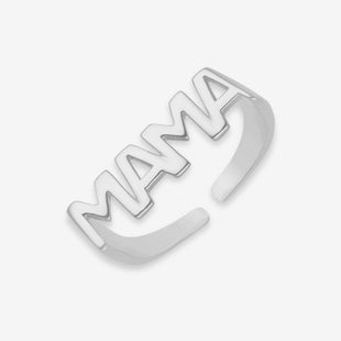 MAMA Signet Ring 925S Sølv