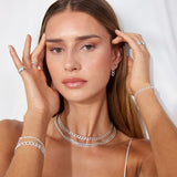 Panser Choker 925S Sølvbelagt 5mm Camilla Krøyer Jewellery 