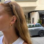 Camilla Krøyer jewellery Hamret Classic Ear Cuff 18K Guldbelagt 5mm