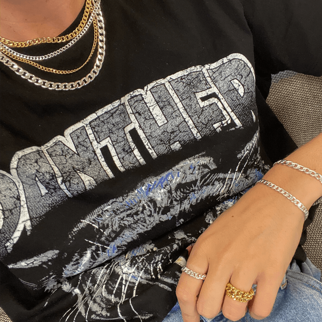 Panser Choker 925S Sølvbelagt 5mm Camilla Krøyer Jewellery