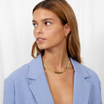 Flad Slangekaede 18K Guldbelagt 6mm Camilla Kroeyer Jewellery 04