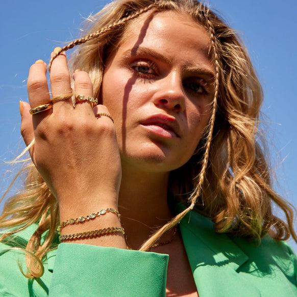 Sun Kiss Armbånd 18K Guldbelagt Camilla Krøyer Jewellery