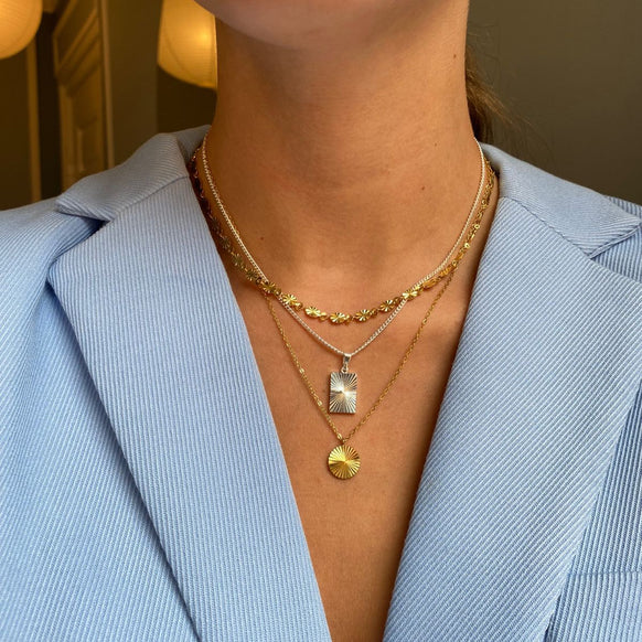 Sun Kiss Choker 18K Guldbelagt Camilla Krøyer Jewellery