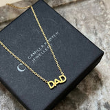 Camilla Krøyer Jewellery DAD Halskæde 18K Guldbelagt