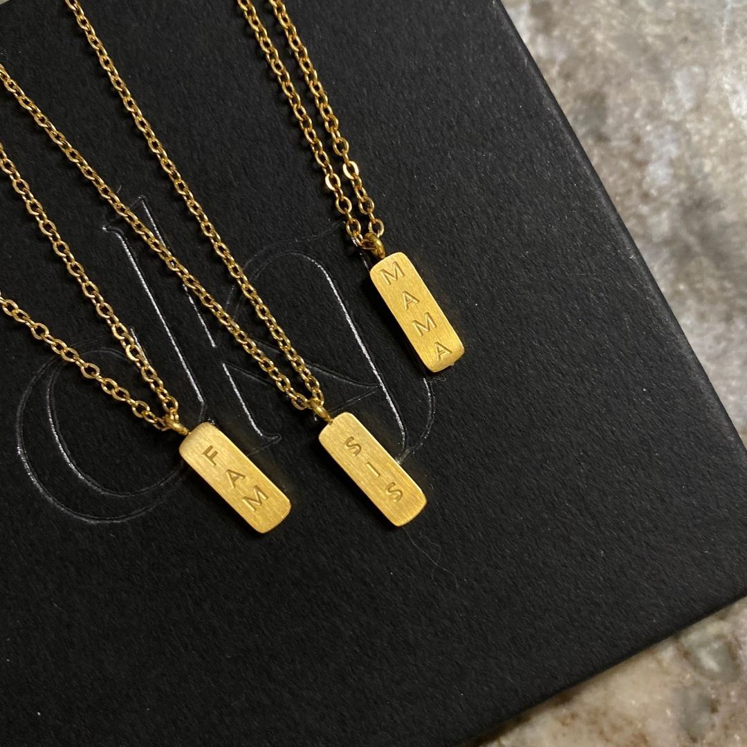 Camilla Krøyer Jewellery SIS Solid Halskæde 18K Guldbelagt