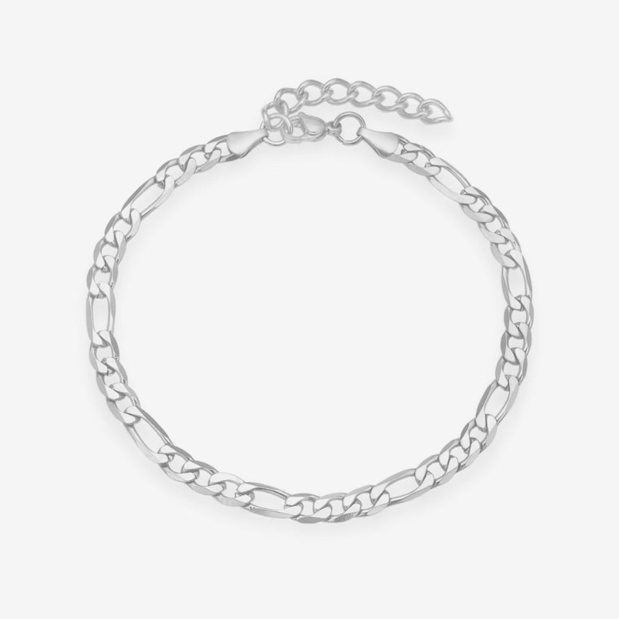 Camilla Krøyer Jewellery Figaro Ankelkæde 925 Sølvbelagt 5mm