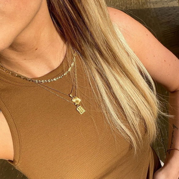 Sun Kiss Choker 18K Guldbelagt Camilla Krøyer Jewellery